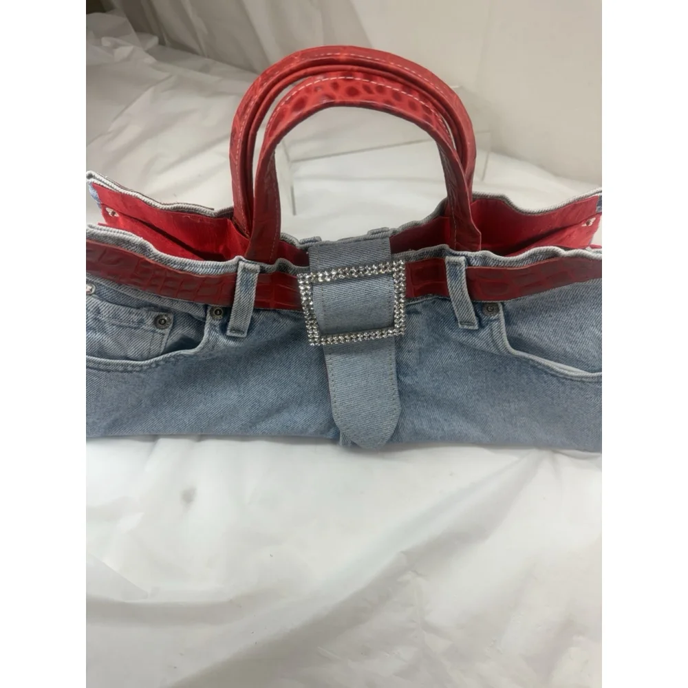 Rit Z Rag Clothing Company Jeans Handbag new